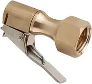 Air Chuck - Clip Adapter - Tire Air Chuck - Tire Nozzle With Tire Valve Thread, Brass Locking Tire Air Chuck, No Leakage Tire Chucks For Vehicle Inflator Compressor Pump Connect Accessories Tool