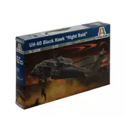 Italeri 1:72 Scale UH-60/Mh-60 Black Hawk Night Raid Assembly Plastic Model Kit