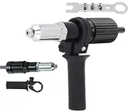 Rivet Pop Gun Adaptor Cordless Drill Electric Nut Riveting Riveter Insert Tools