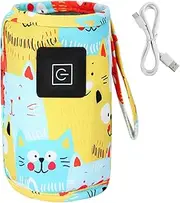 Bottle Warmer | Fast USB Bottle Warmer for Breastmilk,Portable Baby Bottle Constant Insulator Sleeve Travel-Friendly Baby Bottle Warmer Pouches for Outdoor Indoor