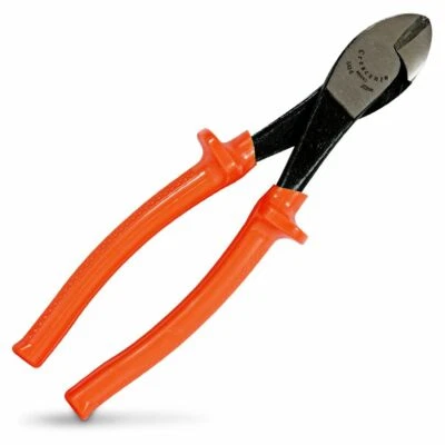 Crescent HI VIS 1000V SAFE DIAGONAL CUT PLIER 5428HV 200mm Drop Forged Alloy