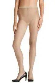Womens Voodoo Glow Sheer To Waist Stockings Pantyhose Soft Blush Average