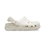 New CROCS Womens DUET MAX CLOG 208776-160 STUCCO UNISEX US W 6 - 9