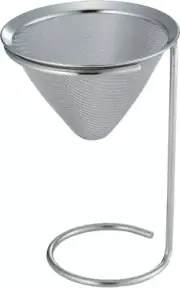 Tea Tools Shimomura Kihan Dripper & Stand Stainless Steel Tea Coffee Dashi Drip