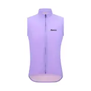 Santini RTR Unisex Wind Vest - Purple Size S