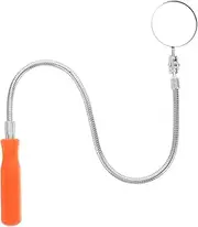 DINHEAROM Telescoping Inspection Mirrors with Rotation Part Check Mirrors for Under Car Inspection Durable Mechanics Tool for Versatile Automotive and Machinery Use