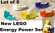 New LEGO Power Energy Wave Set Lot of 5 Assorted Weapon Spell Casting Throw a