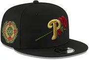 New Era Philadelphia Phillies 9FIFTY Cooperstown Gold Rose 100th Anniversary (1883-1983) Snapback Cap, Hat