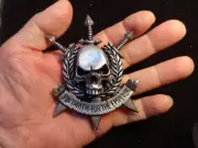 Tanith badge silver(First Regiment)