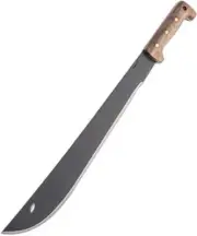 Condor El Salvador Machete Camping Walnut Wood Handle Leather Sheath CTK-2020HCW