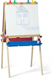 Melissa & Doug - Deluxe Wooden Standing Art Easel