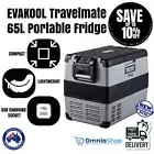 Evakool TravelMate TMX65 65 Litre Fridge Freezer Side Opening NEW
