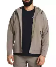 NWT Under Armour Men's Unstoppable Jacket Lightweight Taupe Dusk/ Black Size S