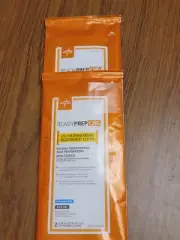 ReadyPrep CHG 2% Chlorhexidine Gluconate Cloths 2 Packs 4 Cloths EXP 09.2024