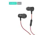 Xipin HX730 Hi-Fi In-ear Earphone With Built-in MIC Black/Red 1.2m Cable 3.5mm