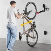 Swivel Bike Wall Mount with Hooks Attached Bike Wall Hanger