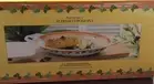 PORTMEIRION POMONA ALFRESCO OVAL BAKING DISH WITH HANDLES New In Box