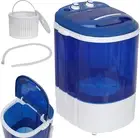 Mini Portable Single Tub Washing Machine - Compact 2-IN-1 Design 8Lbs Capacity S