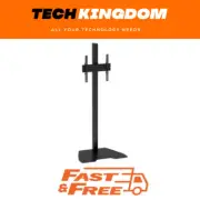 Atdec ADBS-1-4FBB Single Freestanding Floor Mount (18.9" Rail, 70.87" Post)