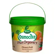 Scotts Osmocote Plus Organics 1.5kg Citrus And Fruit Plant Food And Soil Impr...