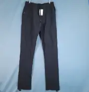 Barbell Apparel Rip Stop Nylon Ankle Cordlocks Athletic Fit Pants Black Size 2XL