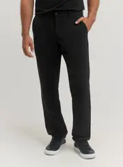 GUESS Men's Black Myron Dressy Pants Size: 29, Polyamide