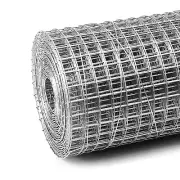 4'' x 10' Hardware Cloth 1/2in 19GA Galvanized Wire Mesh Rolls ，Chicken C