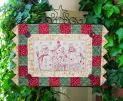 Quilting Sewing Wall Hanging Pattern HOLLY and JOLLY Xmas Rivendale Collection
