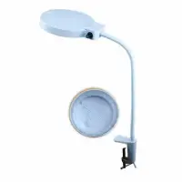 在飛比找momo購物網優惠-【YIDA】LED夾桌式工作放大鏡(夾式放大燈 LED放大燈