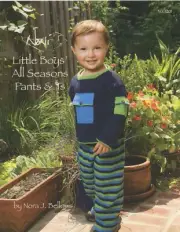 Noni Knitting Pattern 1201 Little Boys' All Season Pants & Ts 2-5yrs