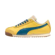 Puma Mens Roma Underdogs Sneakers US 13 EU 47 Yellow Blue NIB