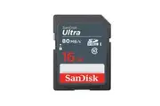 SanDisk Ultra 16GB SDHC UHS-I 80MB/S Class 10 SD Camera Memory TF Card Full HD