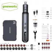 8V Mini Grinder 52pcs 80W Engraving Cordless Variable Speed Power USB Charger
