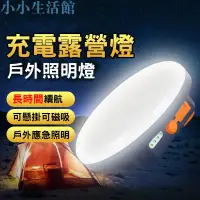 在飛比找蝦皮購物優惠-【小小生活館】攜帶式 露營燈 應急照明燈 停電燈 USB 磁