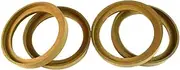 Car Speaker Wooden Spacer Rings, 2 Pair 6.5 Inch Custom Installation Mounting Adapter Rings