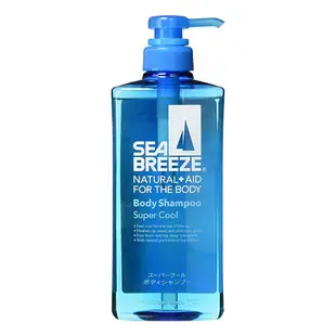 日本 資生堂 SHISEIDO SEABREEZE 涼爽 沐浴乳 洗髮精 600ml