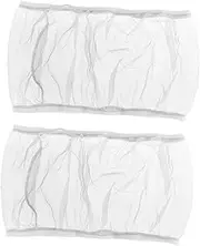 ＫＬＫＣＭＳ 2X Universal Bird Cage Mesh Covers Airy Nets Fits Round or Square Cages Birdcage Guard Netting Covers for Lovebirds Bluebirds, XL