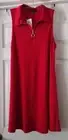 Lexington Avenue, Red, Pull Over, Size Medium Women's Dress