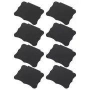 8 Pcs Basket Labels Magnet Chalkboard Defrost Price Tag Holders Sign