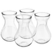 4 Pcs Propagation Vases for Plants Glass Flower Centerpieces Office