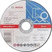 Bosch Accessories Professional 1x Cutting Disc Metal A 30 S BF (for Steel and Ferrous Metal, Ø 100 x 2.5 mm, Straight, Accessories for Angle Grinders)