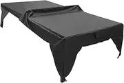 Qianly Billiard Table Cover, Table Tennis Protection Sheet, Suitable for Indoor and Outdoor Use, Black