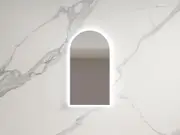 500*900*30mm Infinity Frameless/Black/Gold Glass Arch Dimmable Colour Pencil Edge LED Mirror