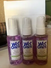 3-Wet Ones Hydrating Hand Sanitizer Mist | Spray Hand Sanitizer Travel Size,