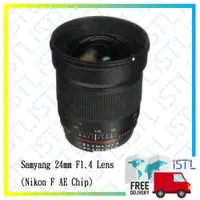 在飛比找蝦皮購物優惠-Samyang 三陽 24mm F1.4 Lens (Nik