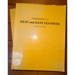 FUNDAMENTALS OF HEAT AND MASS TRANSFER（熱傳學）