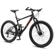 Progear Trail Dual Suspension MTB 26*19" in Black Ember