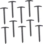 Luxshiny 10Pcs High Strength Nylon Tent Stakes Lightweight Camping Pegs for Outdoor Activities Durable Ground Nails for Tent Setup Easy to Carry for Hiking and Climbing