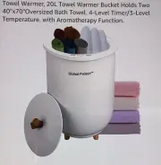 20L Towel Warmer W/Aromatherapy Function READ DETAILS