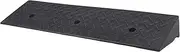 3in Rubber Curb Ramp, 22000lbs Capacity Heavy Duty Threshold Ramp Car Sidewalk Slope Ramps for Vehicle, Trucks, Wheelchair, for Driveways, Home Garages, 39.37 X 9.84 X 3.15in